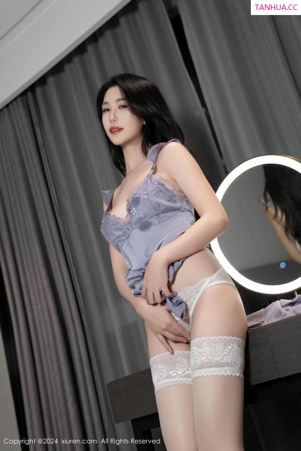 陈若依 抖娘利世 [XiuRen]高清写真图 2024.06.27 No.8765 利世 白丝美腿第22张图片